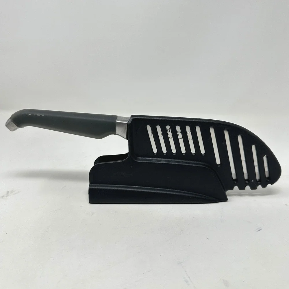 Furi Gusto-Grip 8 inch Cook's Rocker Stainless Steel Knife with Guard 100571